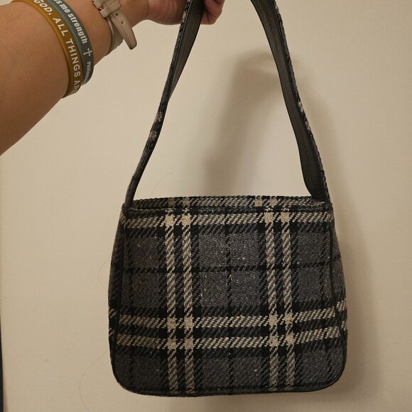 Authentic Burberry vintage wool bag - Picture 1 of 4